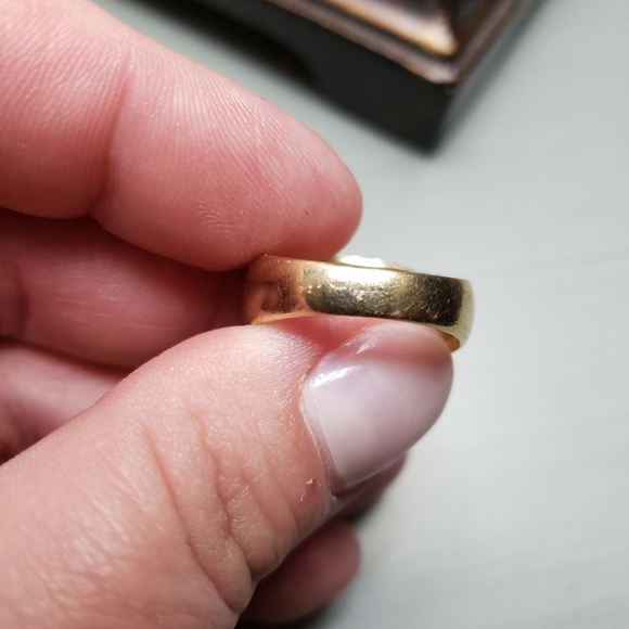 14 KT YELLOW GOLD RING - Picture 5 of 12